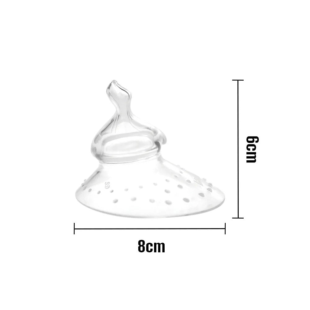 Silicone Orthodontic Nipple Shields - Round