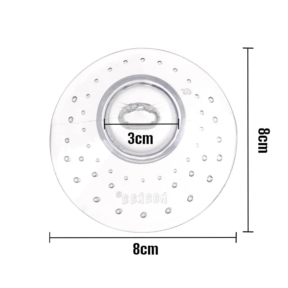 Silicone Orthodontic Nipple Shields - Round
