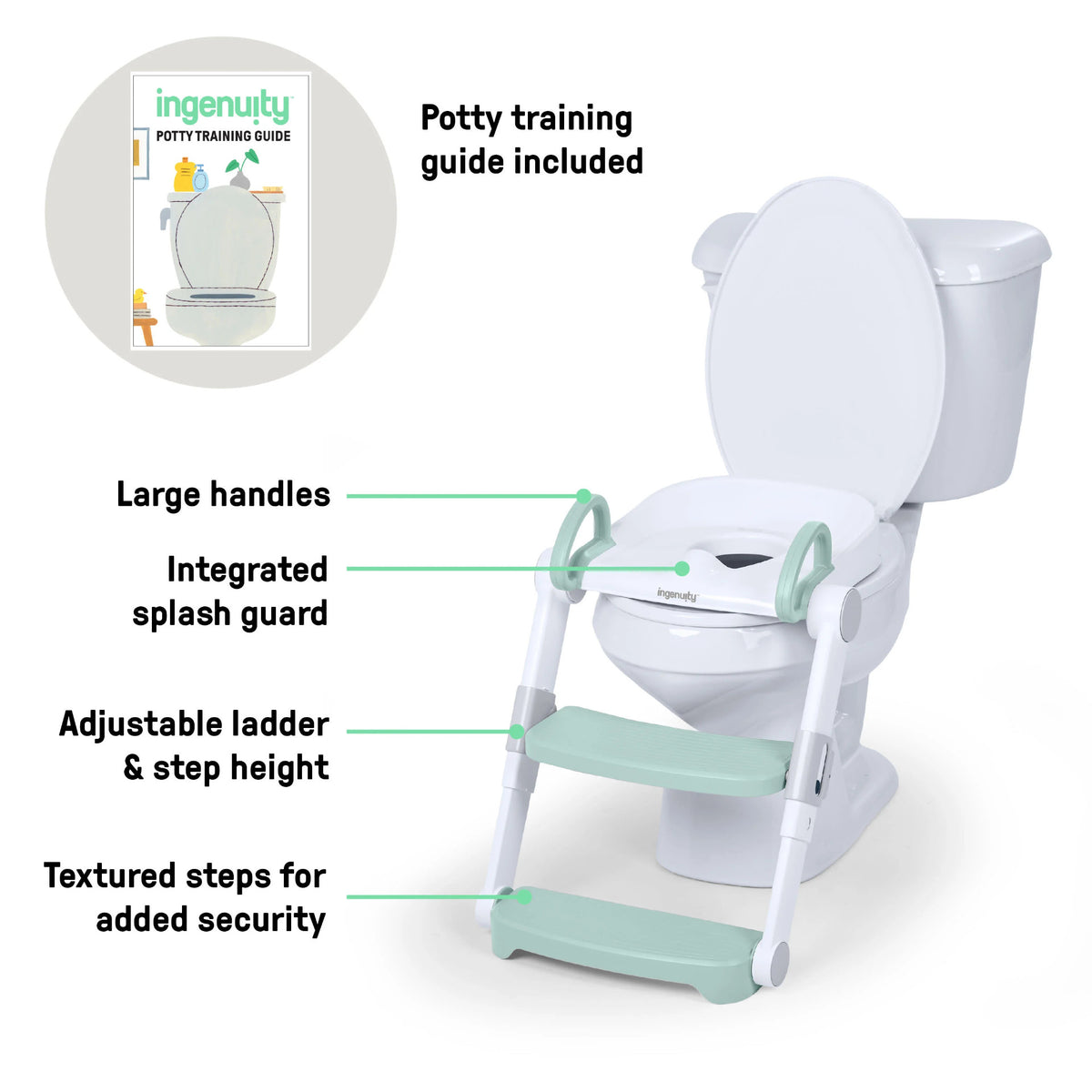 Foldaway Ladder Potty - Sage