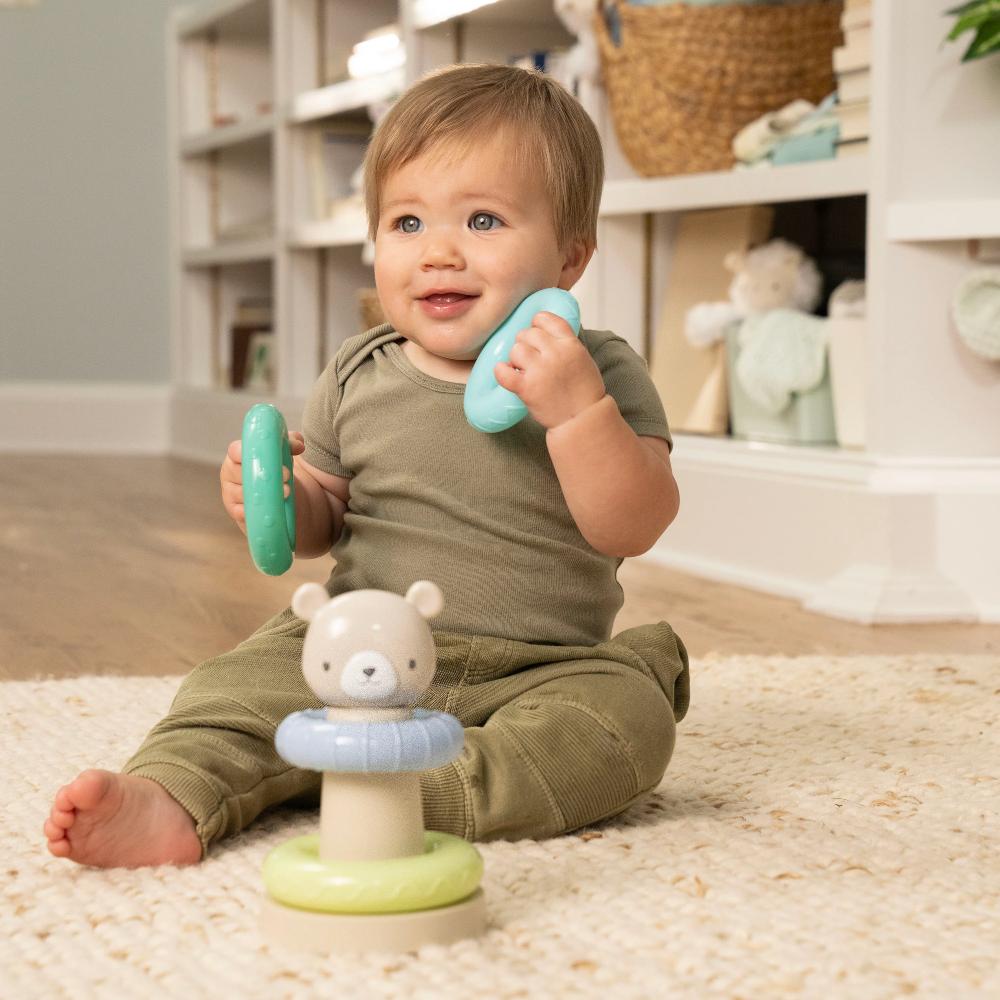 Cutie Stacks Toy - Nate the Bear