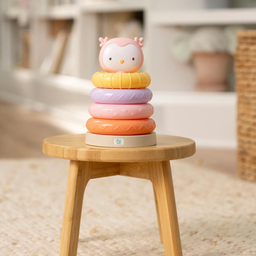 Cutie Stacks Toy - Nally the Owl