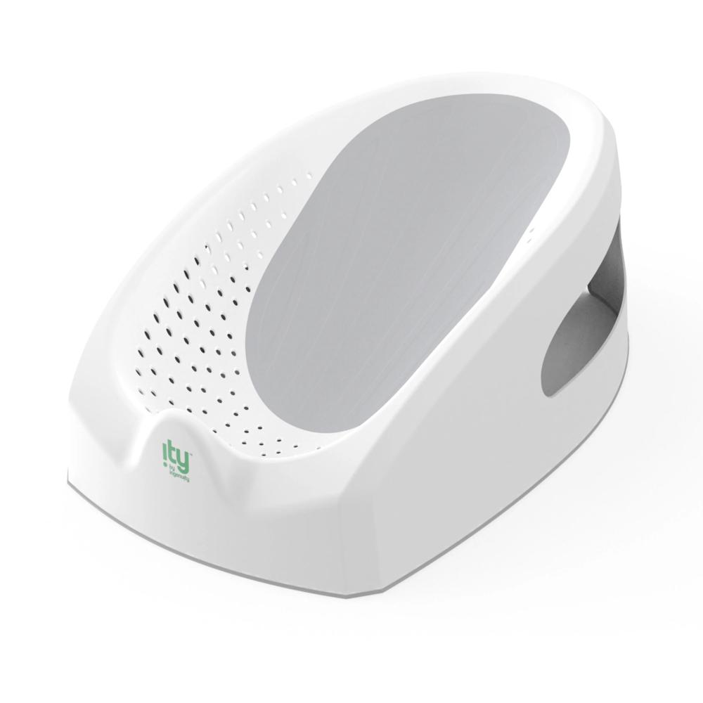 Easy Rinse Bather Seat - White/Grey