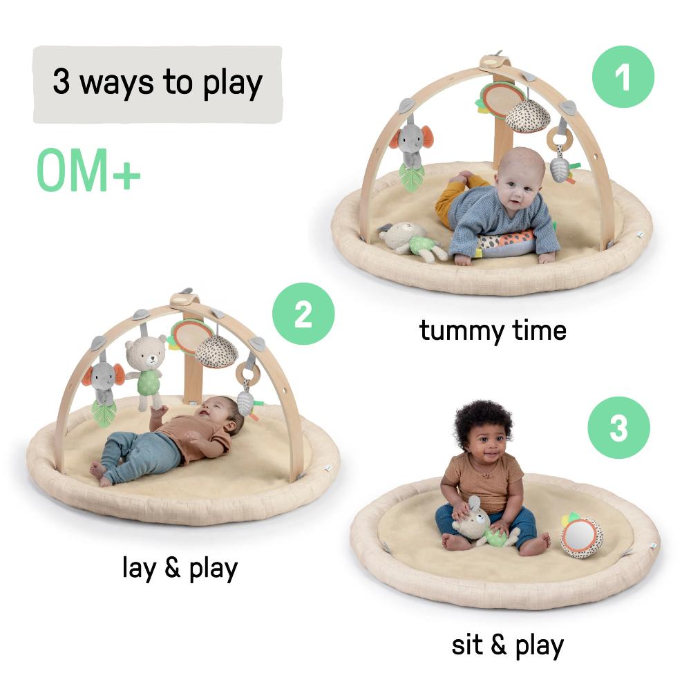 Every Season Plush Lambswool Activity Gym