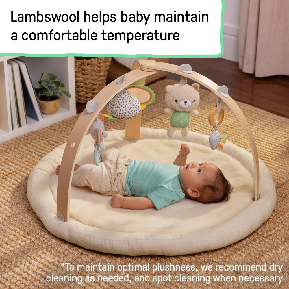 Every Season Plush Lambswool Activity Gym