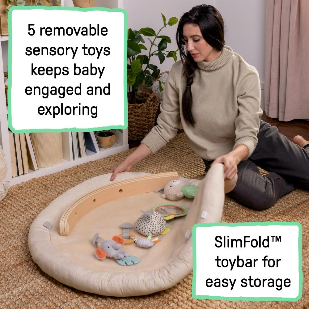 Every Season Plush Lambswool Activity Gym