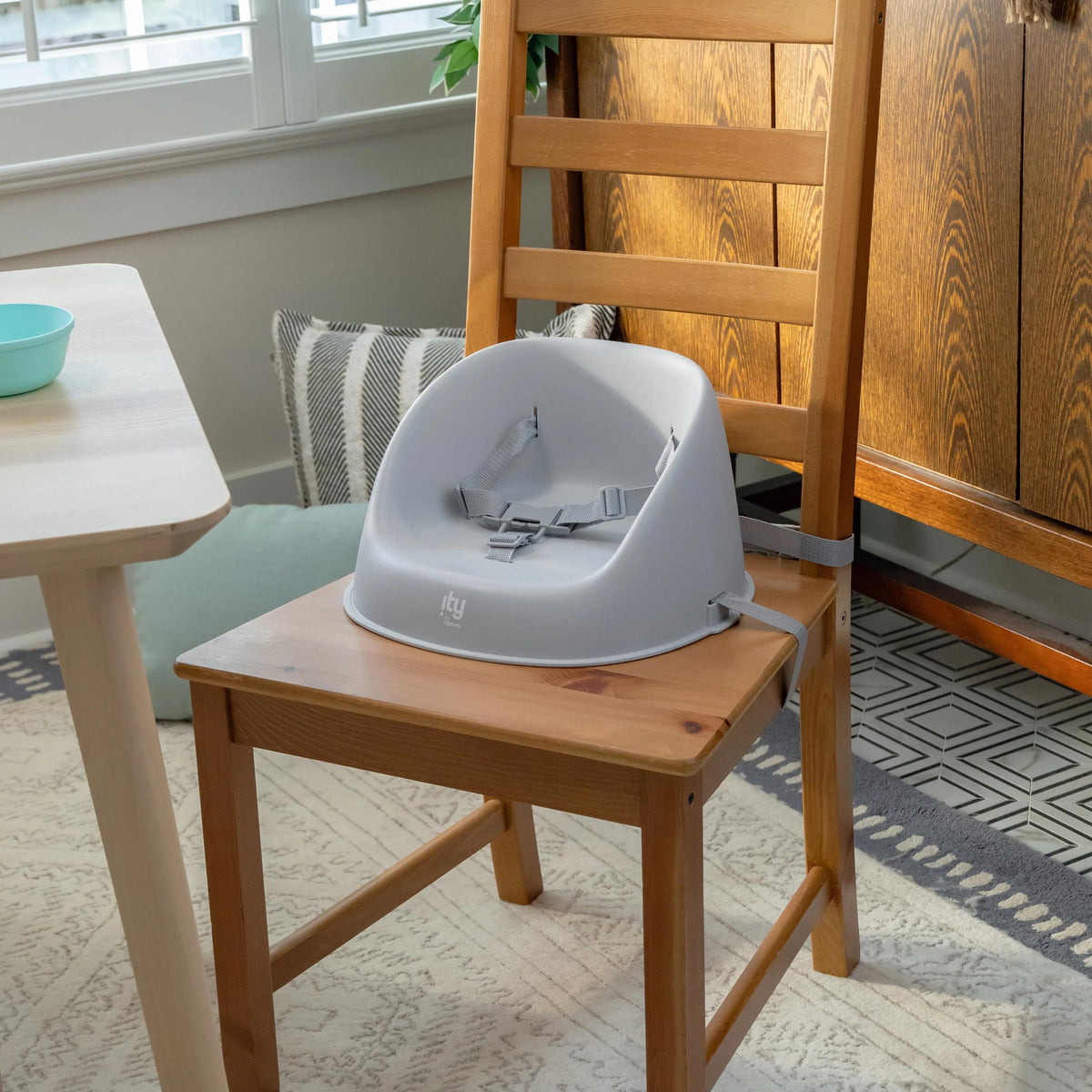 My Spot Easy Clean Booster Seat - Grey