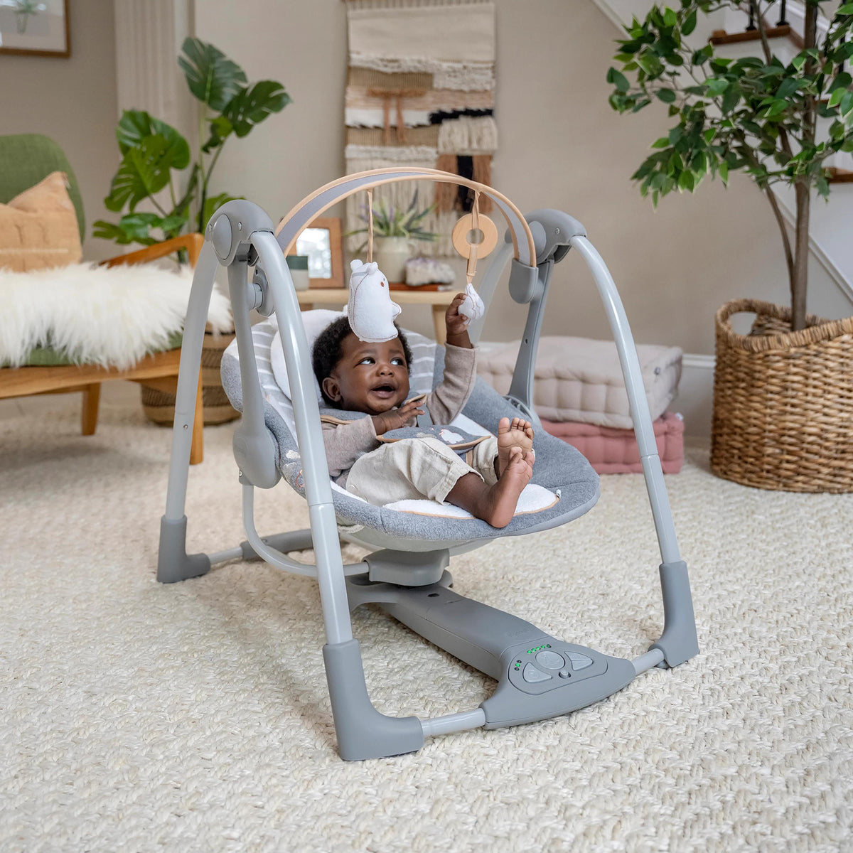 Swing n Go Portable Swing - Bella Teddy