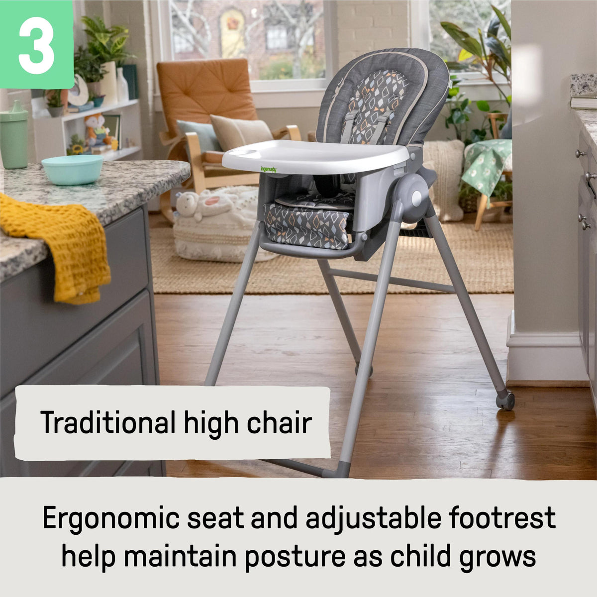 Proper Positioner 7-in-1 High Chair - Parker