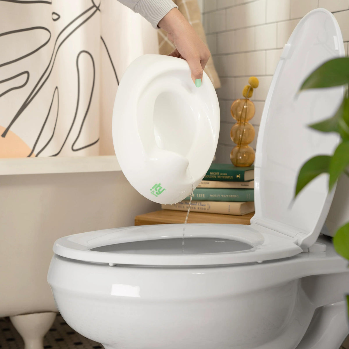 Ready Set Go Potty - White/Grey