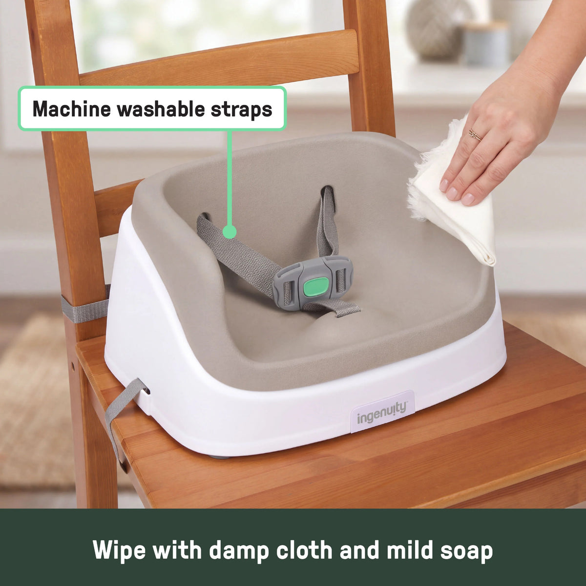 Smart Clean Toddler Booster Seat - Oat