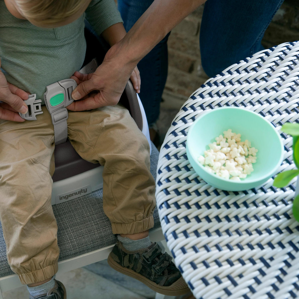 Smart Clean Toddler Booster Seat - Slate