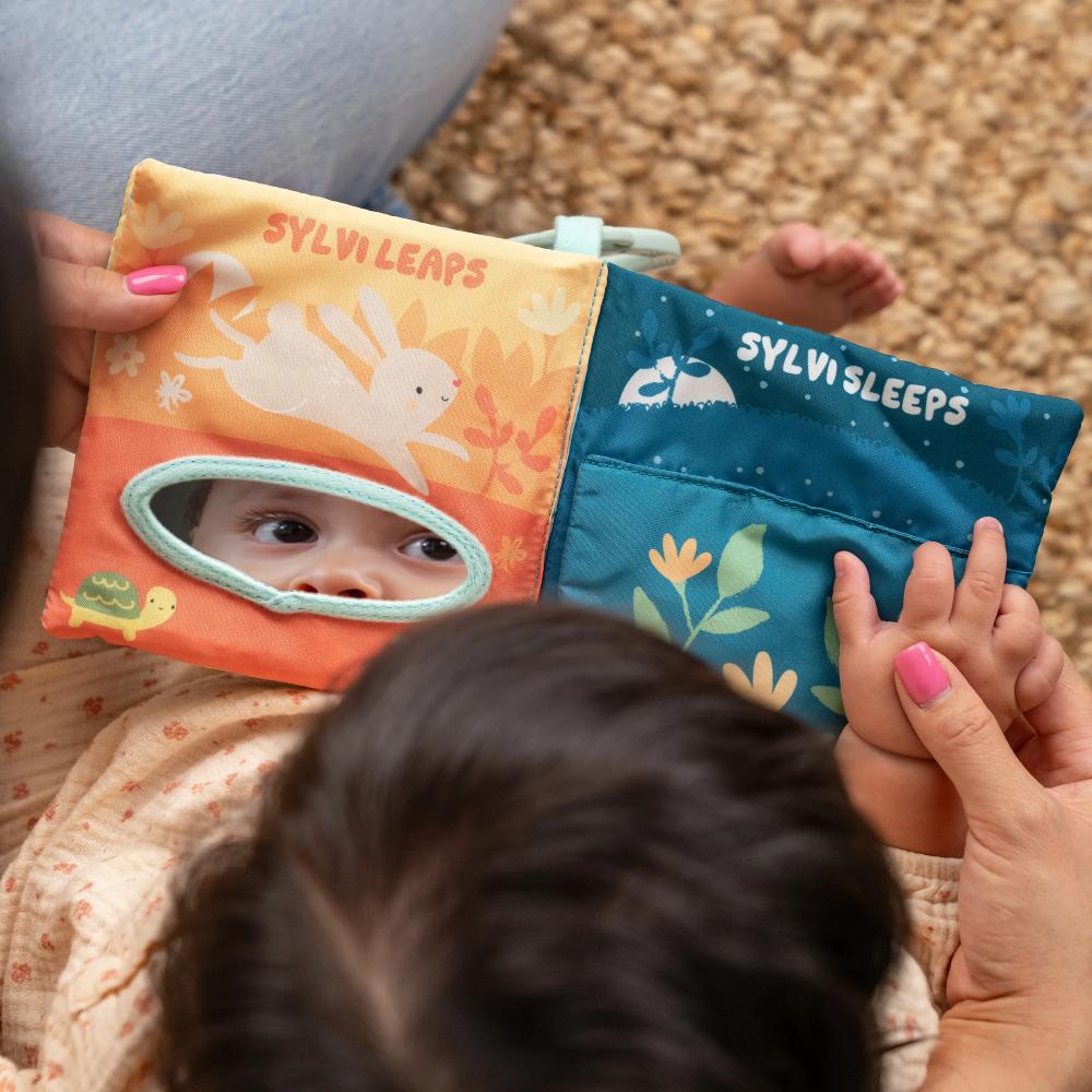 Storytime Sylvi Soft Baby Crinkle Activity Book