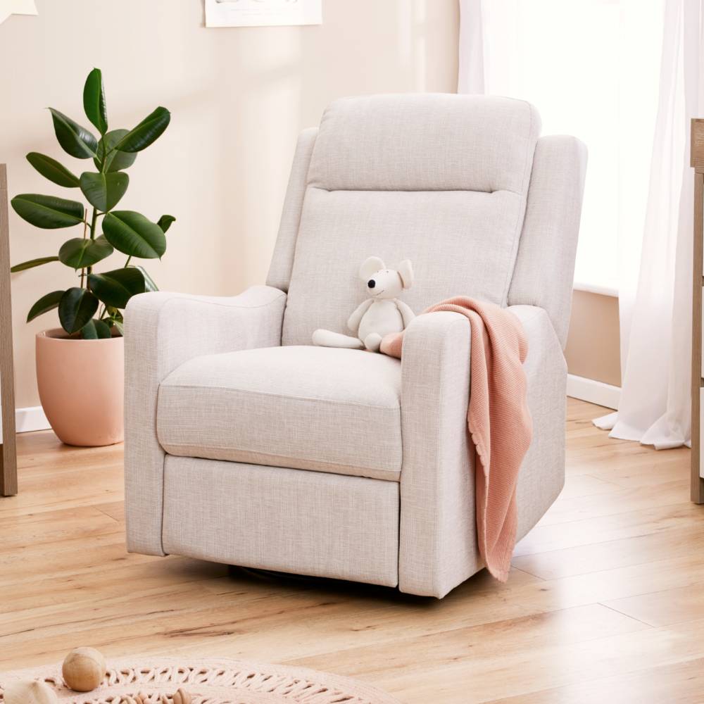 Henry Electric Recliner Chair - Eggshell