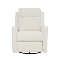 Henry Electric Recliner Chair - Vanilla Boucle