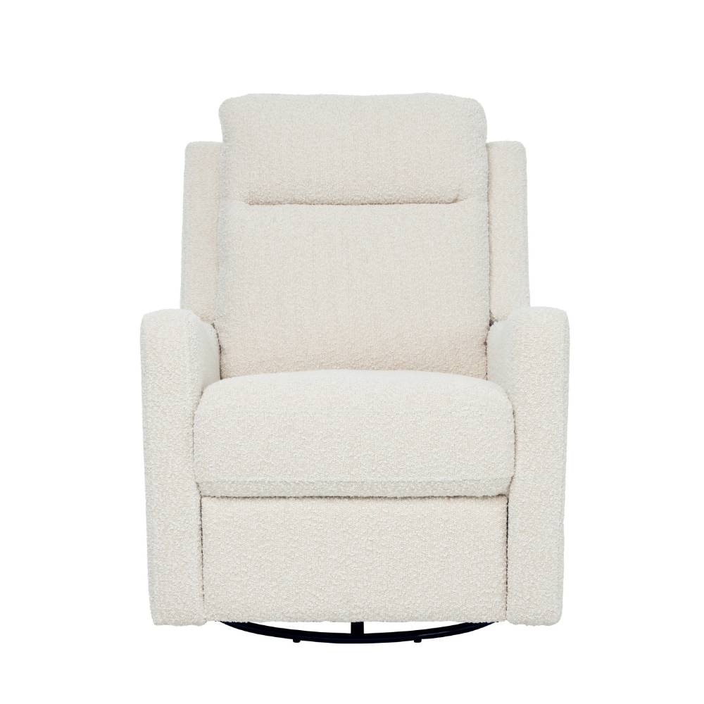 Henry Electric Recliner Chair - Vanilla Boucle