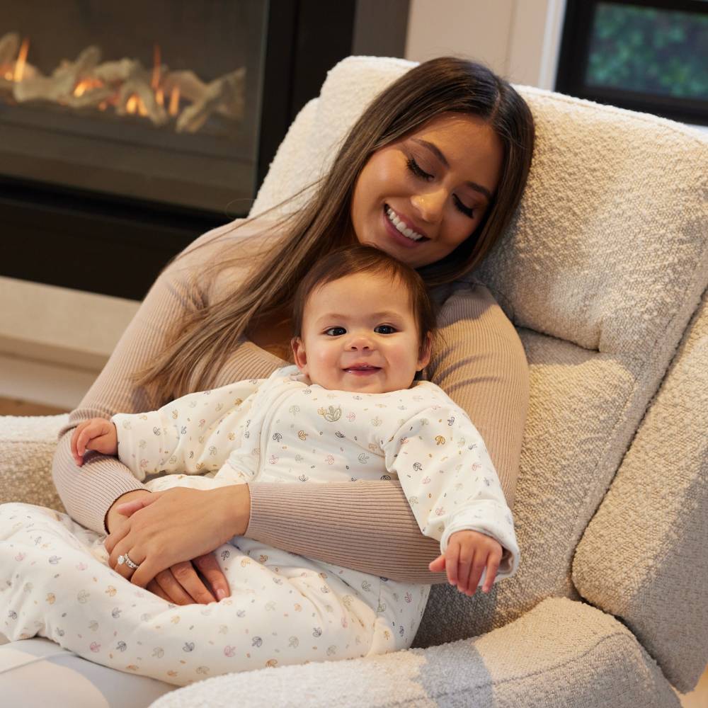 Henry Electric Recliner Chair - Vanilla Boucle