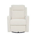 Henry Manual Recliner Chair - Vanilla Boucle