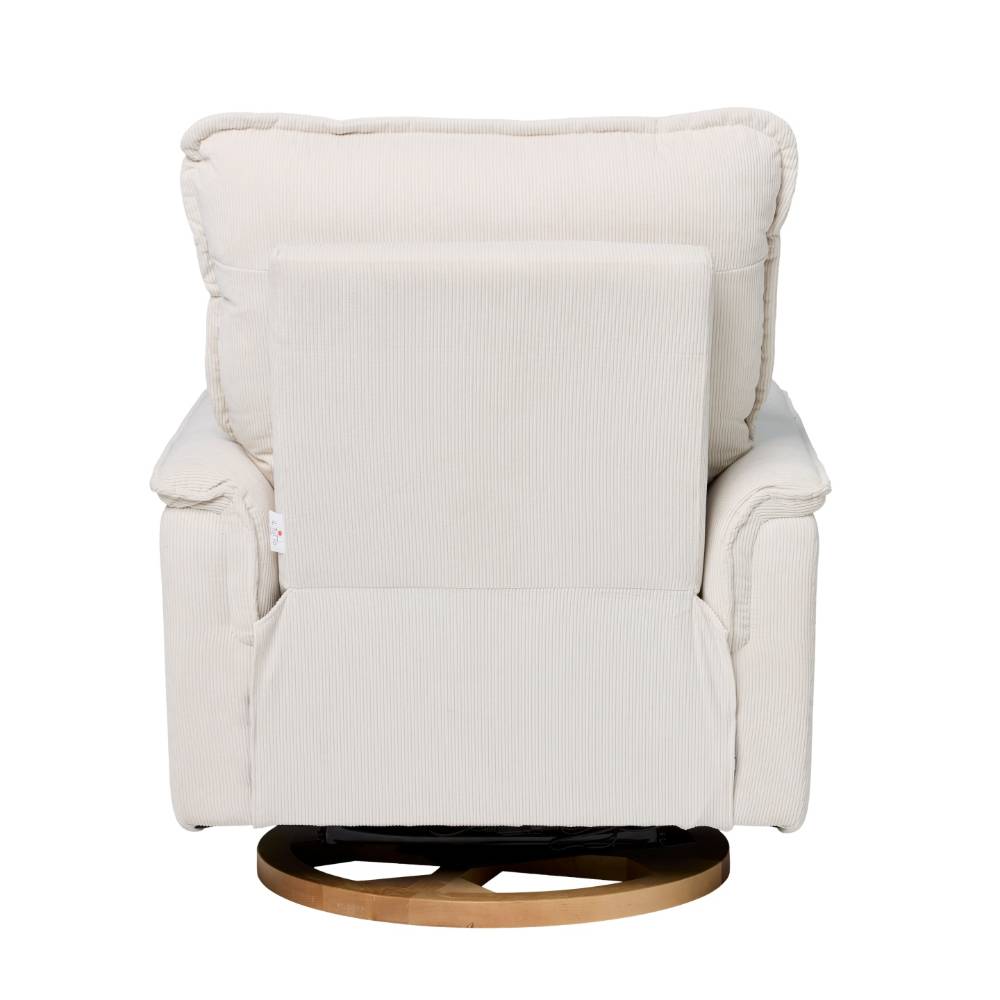Louie Electric Recliner Chair - Coconut Corduroy