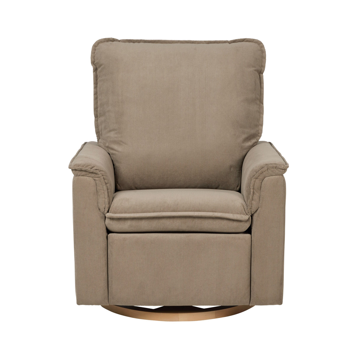 Louie Electric Recliner Chair - Mocha Corduroy