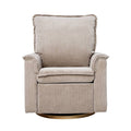 Louie Electric Recliner Chair - Taupe Corduroy