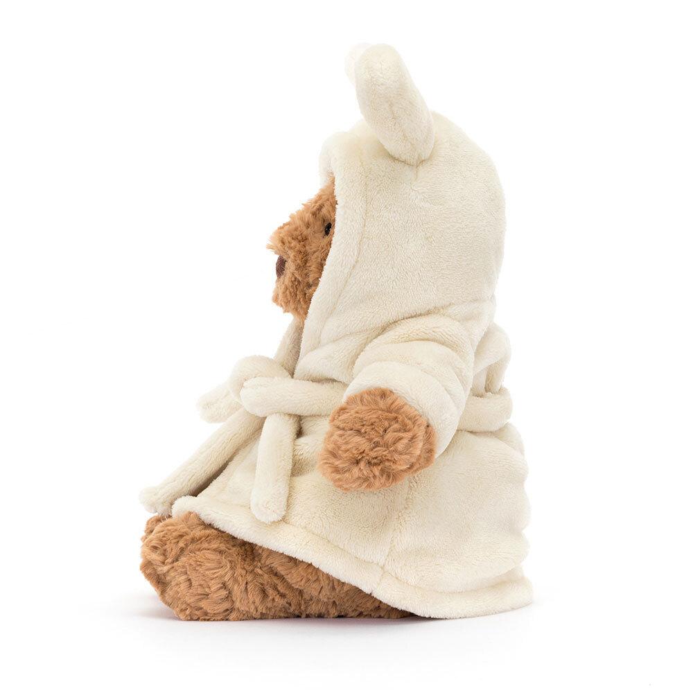 Bartholomew Bear in a Bathrobe Outfit