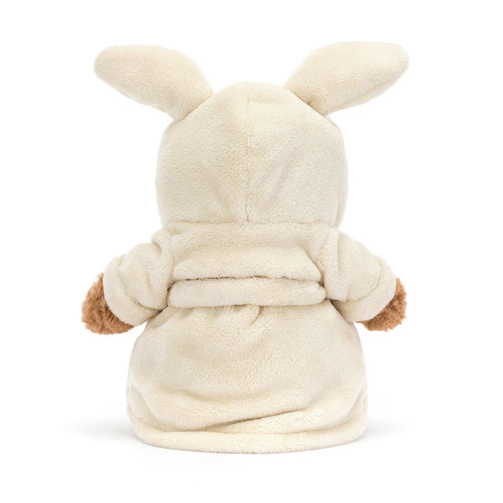 Bartholomew Bear in a Bathrobe Outfit