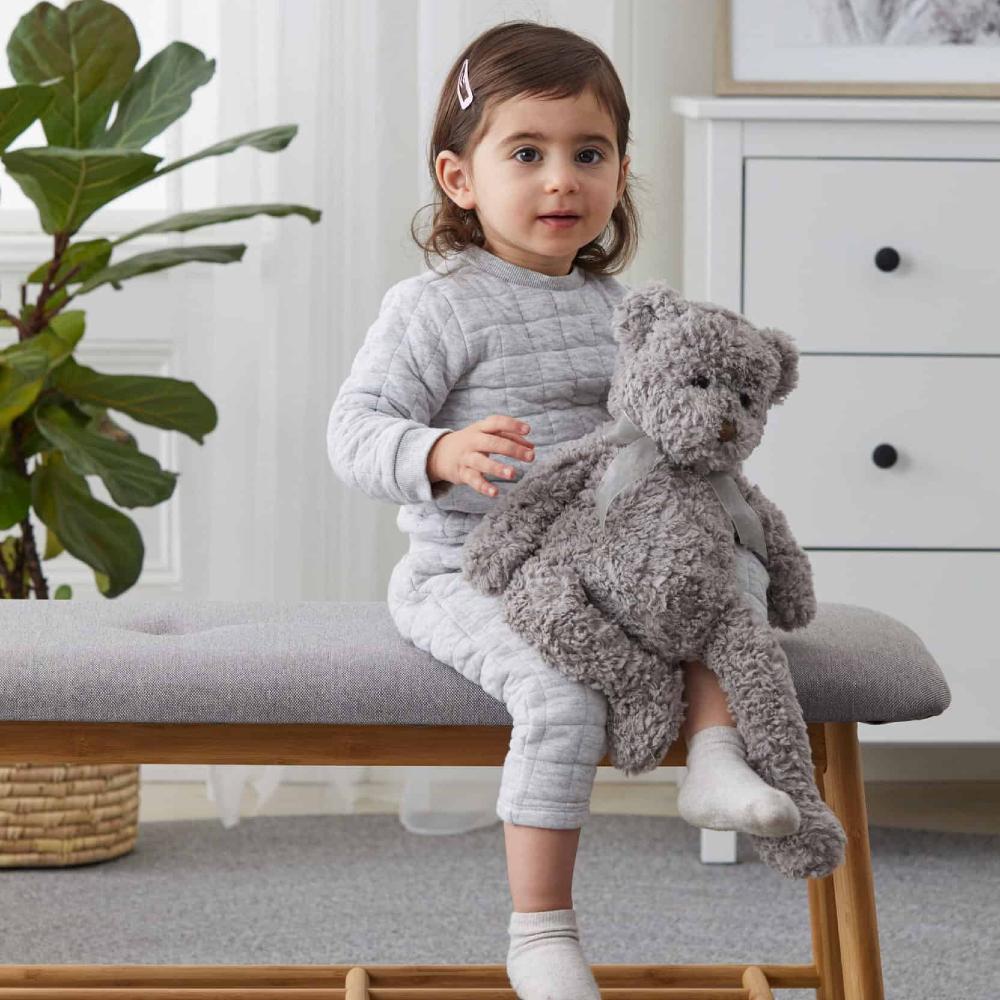Darcy the Comfort Bear - Grey