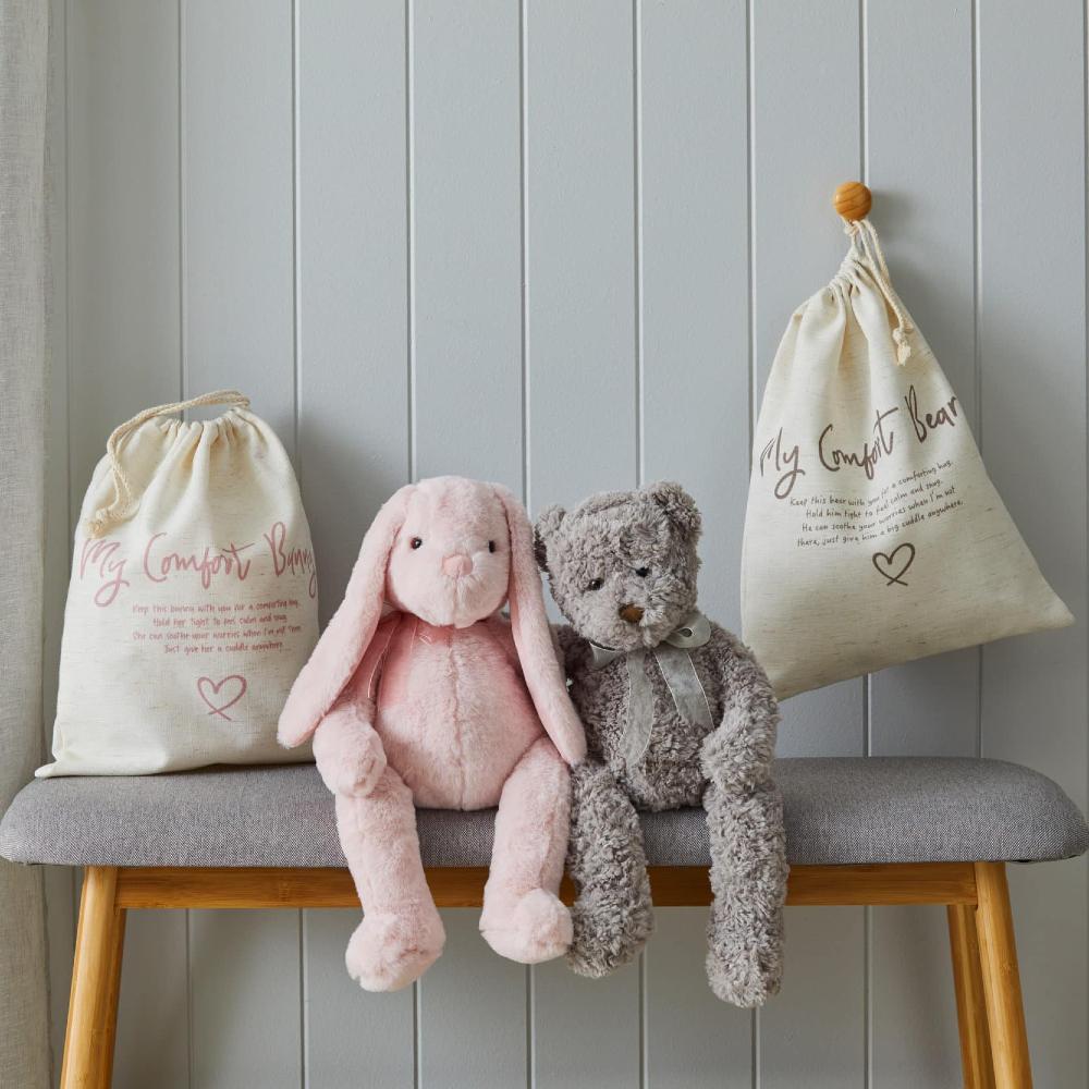 Darcy the Comfort Bear - Grey