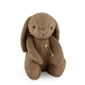 Brown Jamie Kay bunny soft toy against white background.