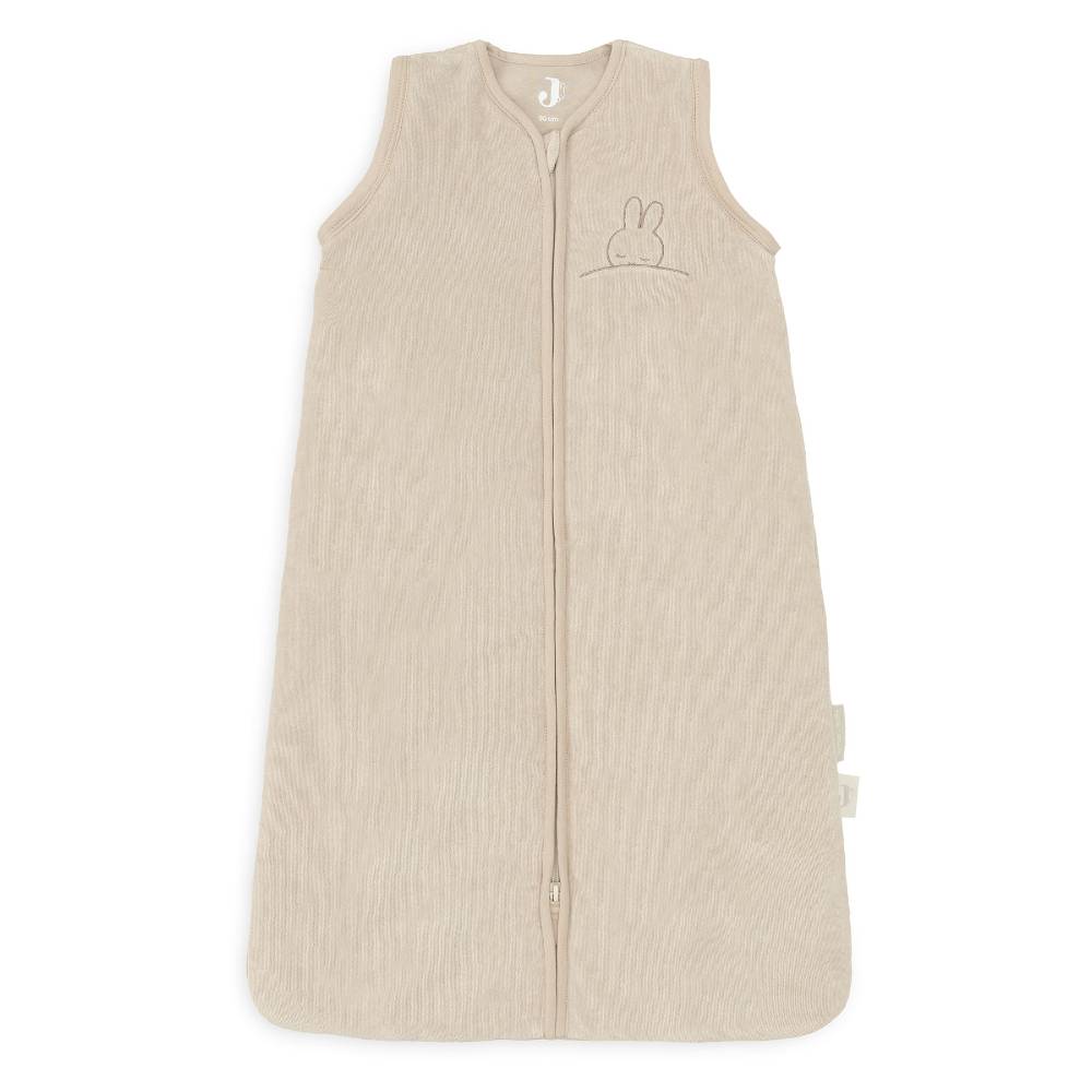 3.5 tog Terry Sleeping Bag with Removable Sleeves - Miffy Nougat