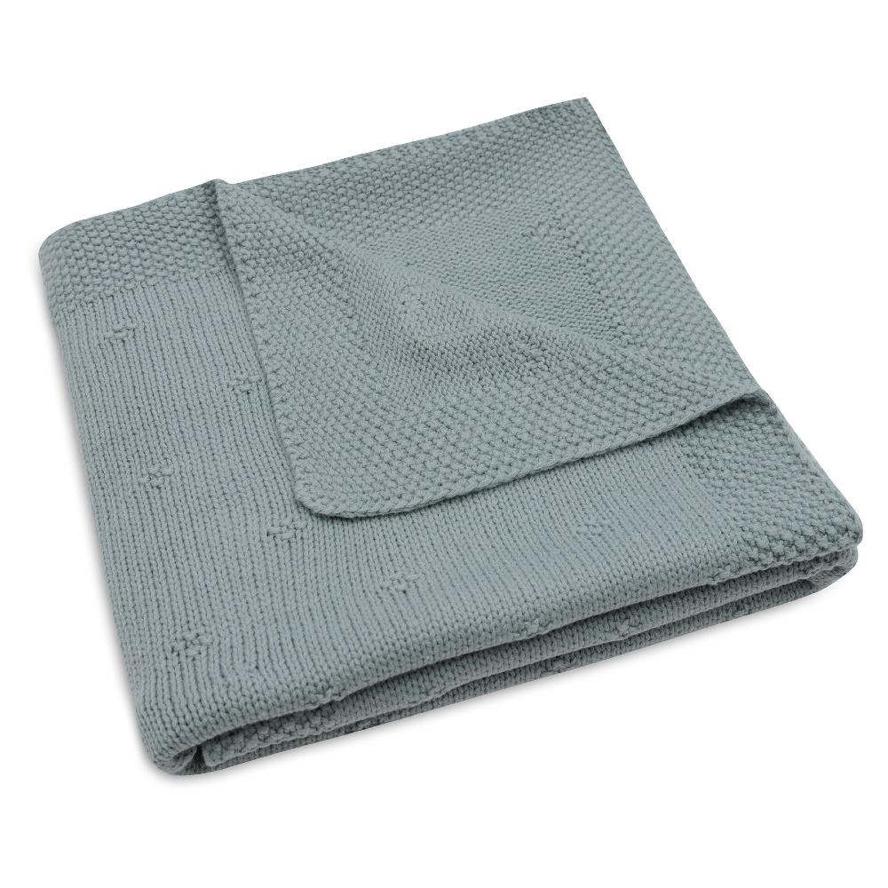 Cosy Knit Blanket - Sea Green