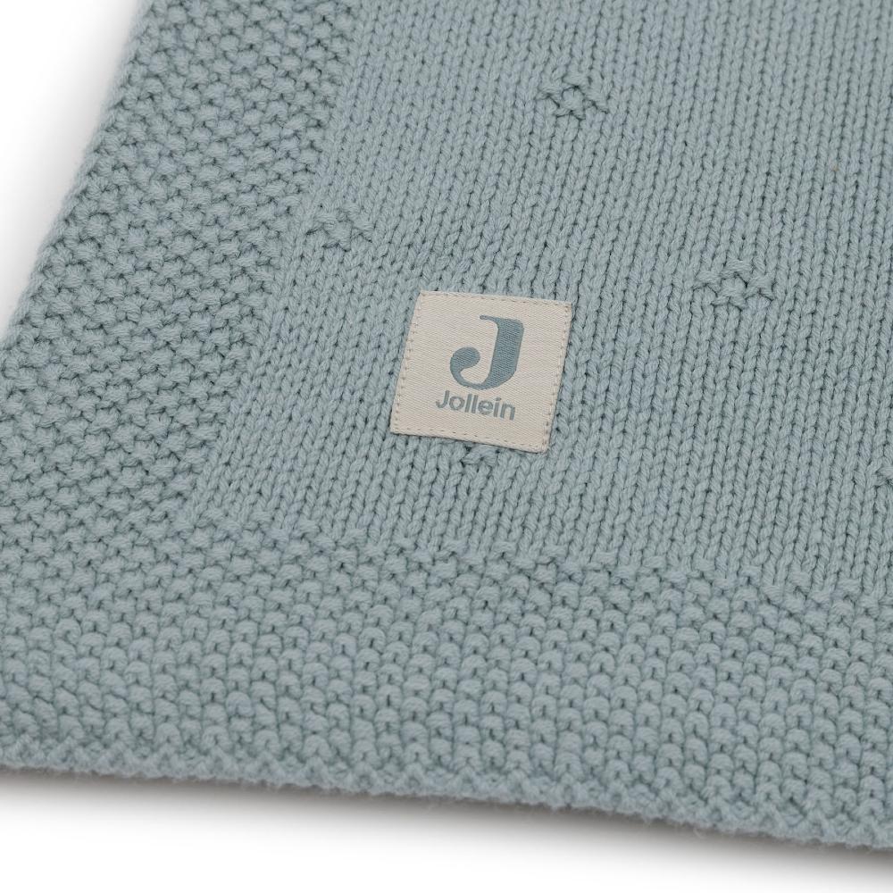 Cosy Knit Blanket - Sea Green