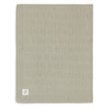 Grain Knit Blanket - Olive Green