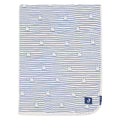 Muslin Blanket - Miffy Stripe Navy