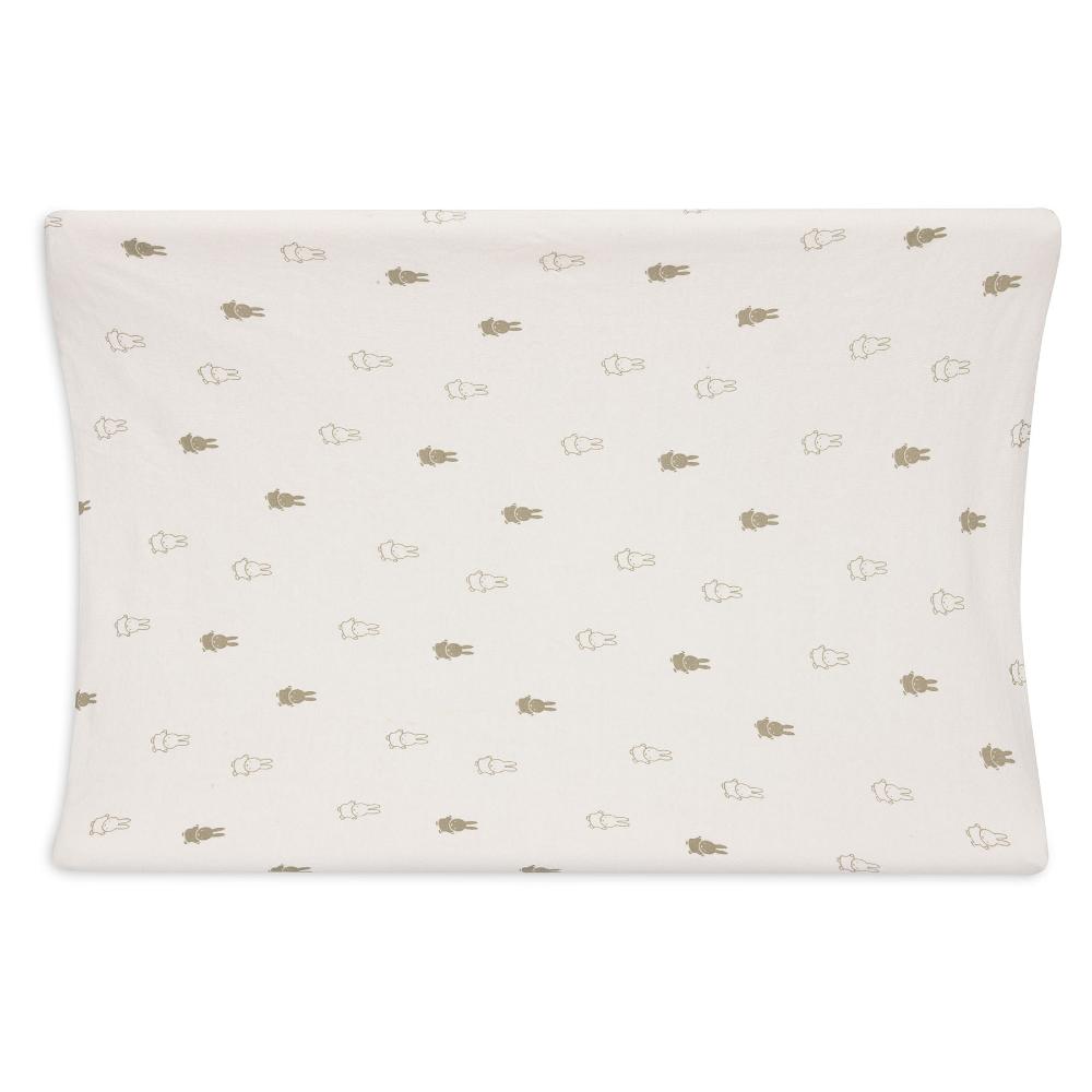 Jersey Change Mat Cover - Happy Miffy Olive Green