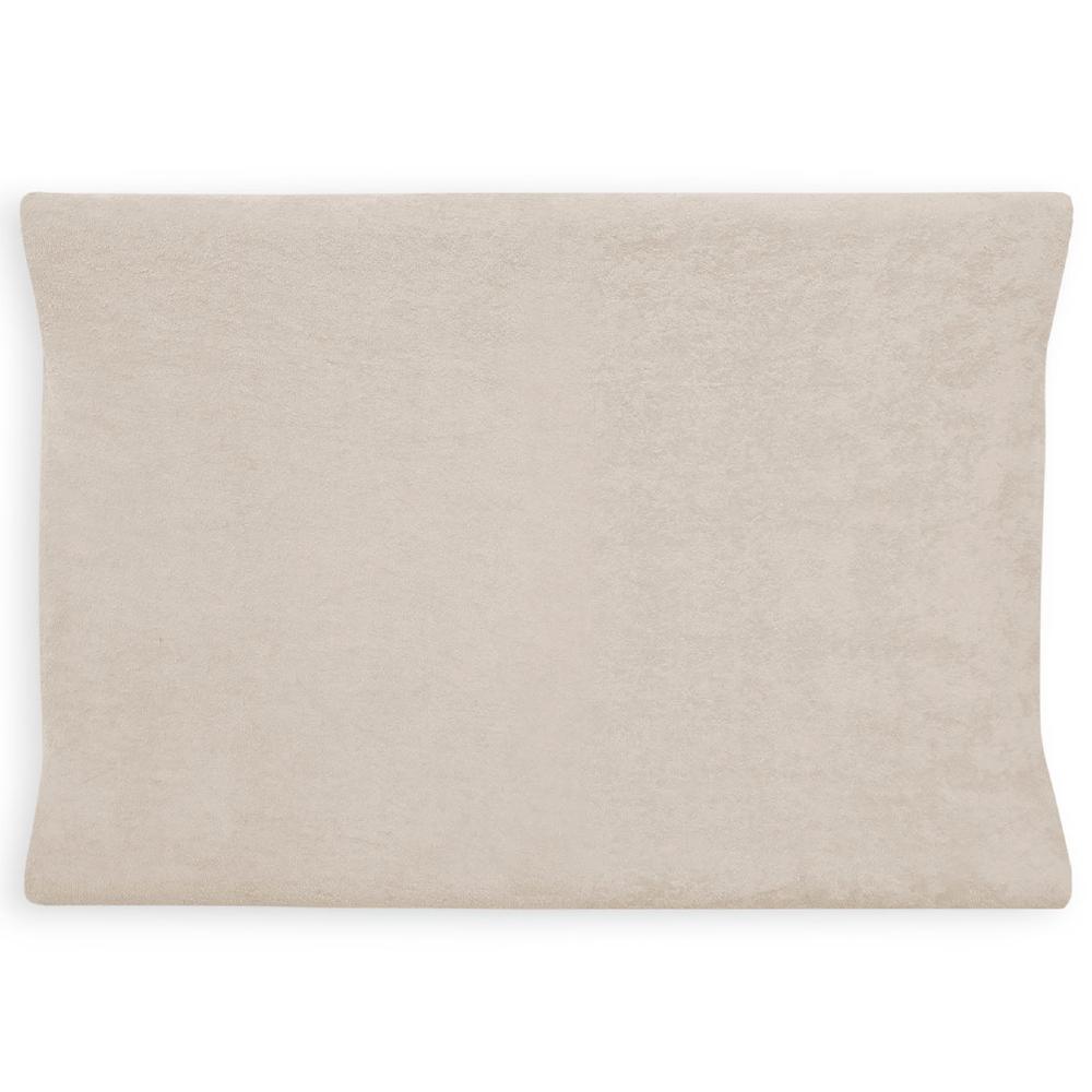 Terry Change Mat Cover - Nougat