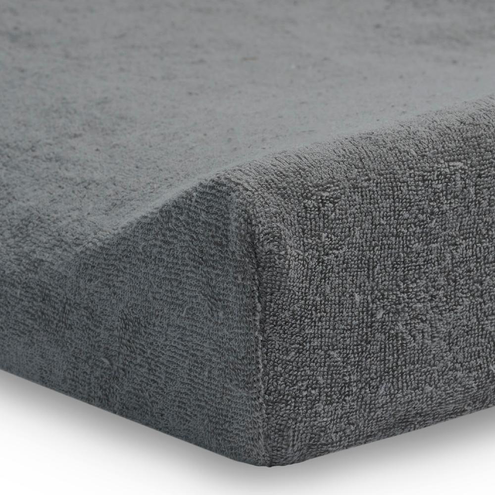 Terry Change Mat Cover - Storm Grey