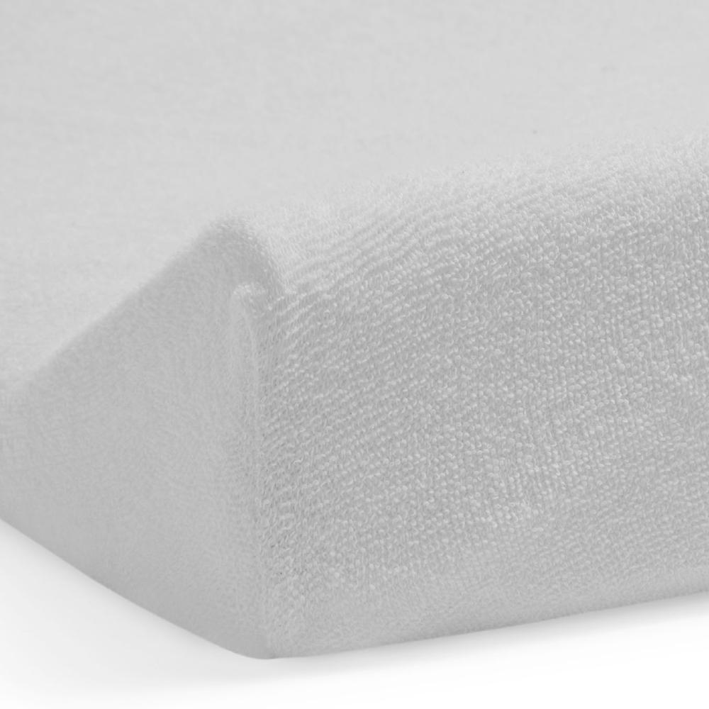Terry Change Mat Cover - White