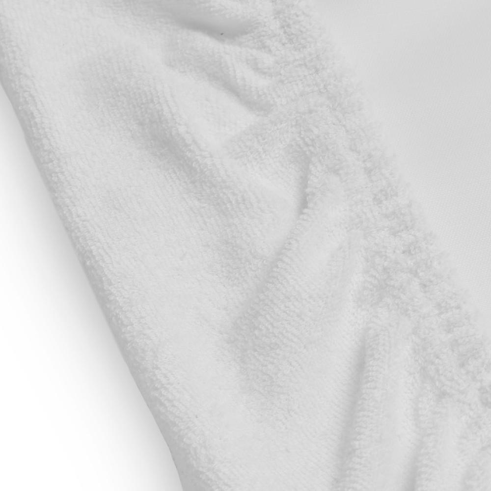 Terry Change Mat Cover - White