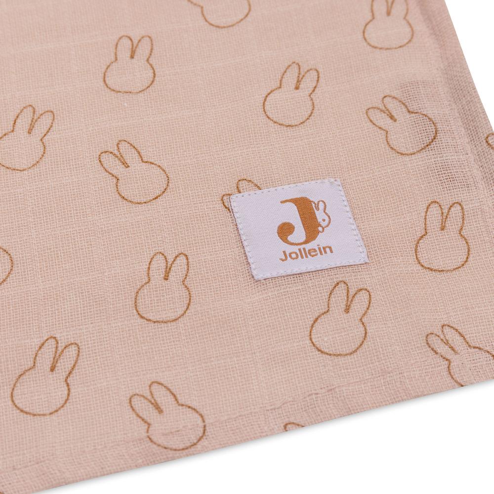 Muslin Swaddle 2pk - Miffy Wild Rose