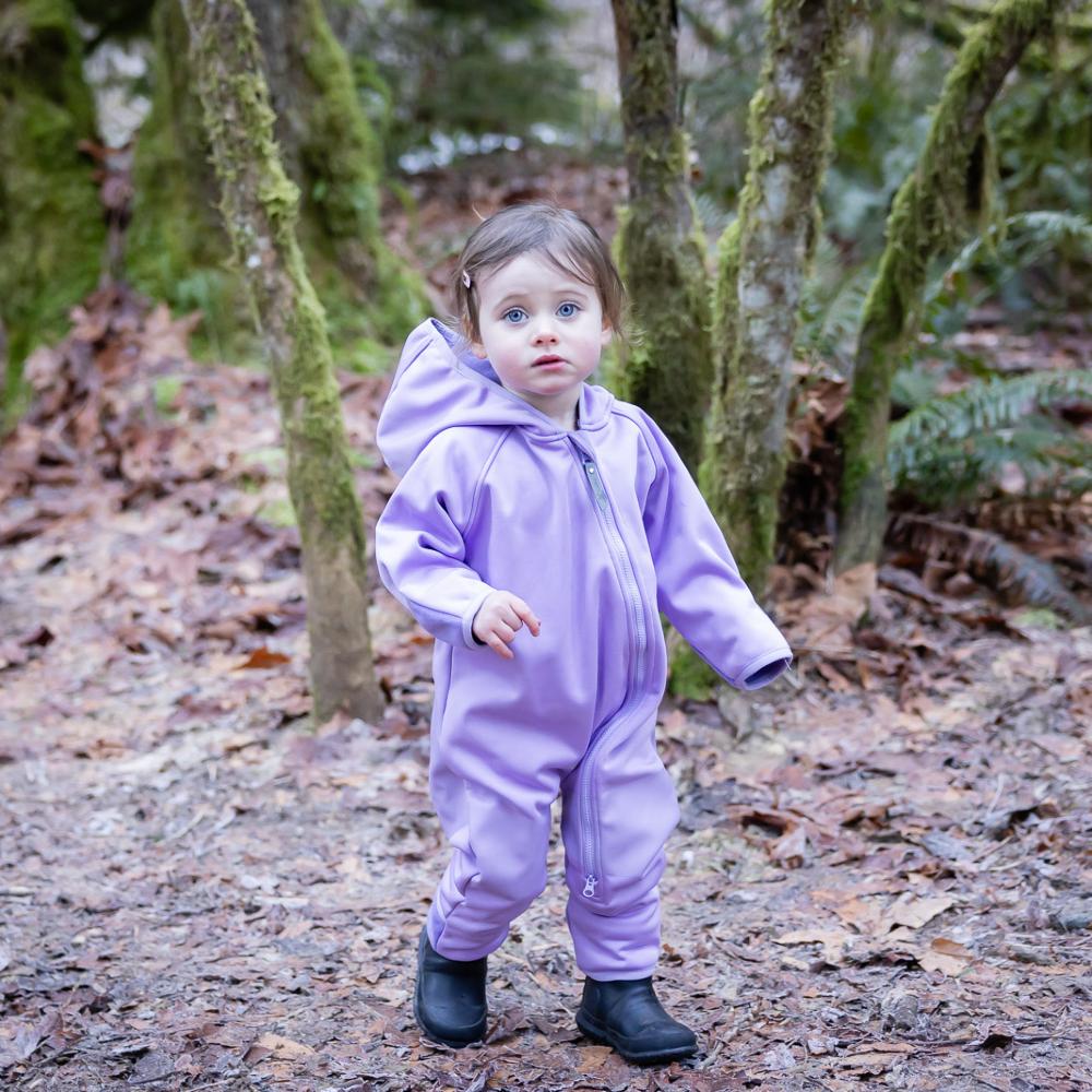 All-Weather Fleece Onesie - Forest Moss