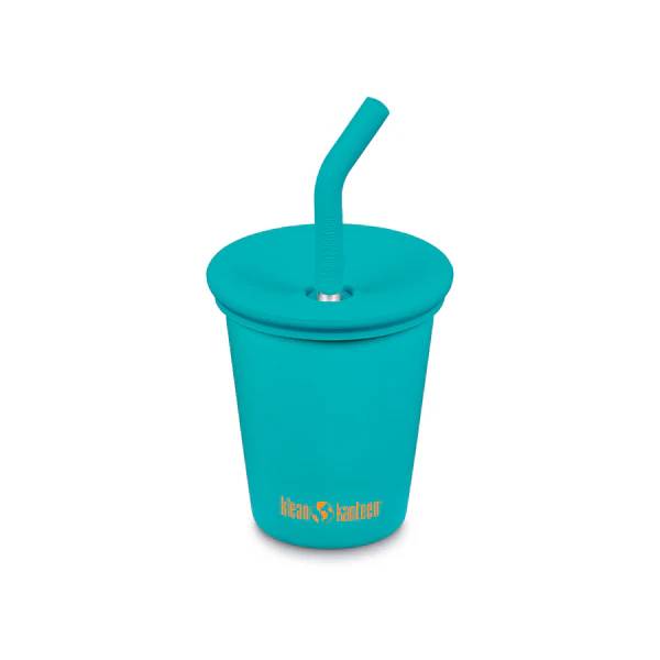 Kids Cup with Straw Lid - Baltic on a white background. 
