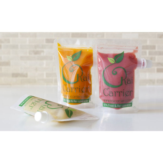 Reusable Food Pouch - 5pk