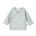 Cotton Kimono Cardigan - Sky