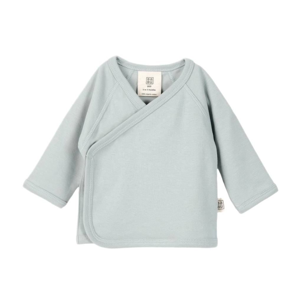 Cotton Kimono Cardigan - Sky