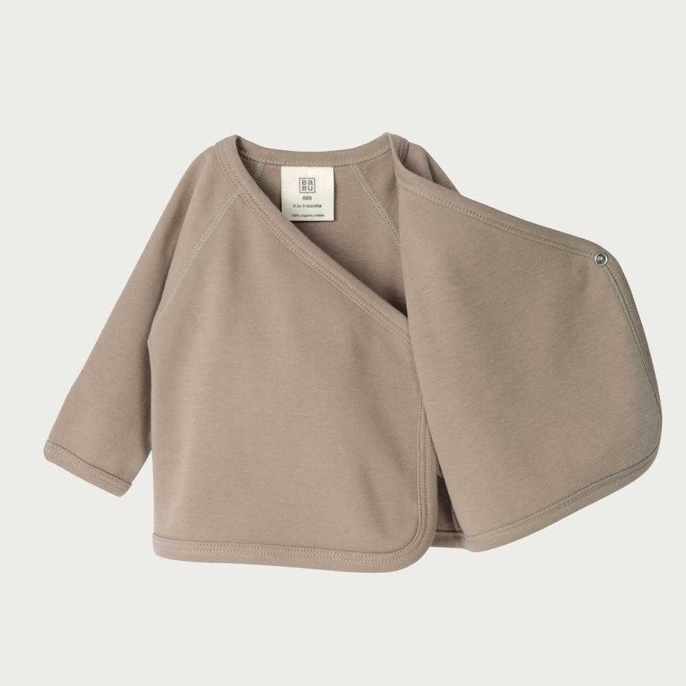 Cotton Kimono Cardigan - Walnut