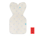 1.0 tog Swaddle Up Limited Edition - Mini Cockatoos on a white background