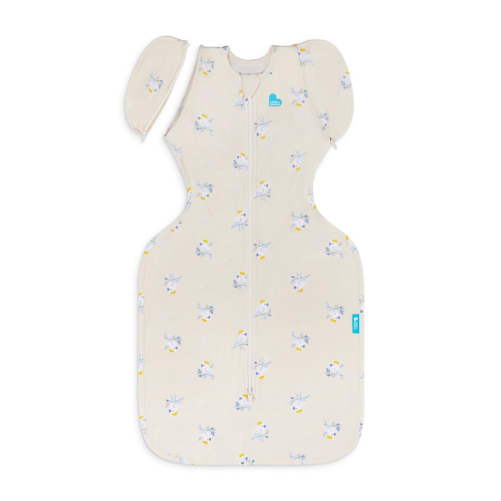 1.0 tog Swaddle Up Transition Bag Limited - Mini Cockatoos
