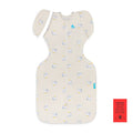 1.0 tog Swaddle Up Transition Bag Limited - Mini Cockatoos on a white background