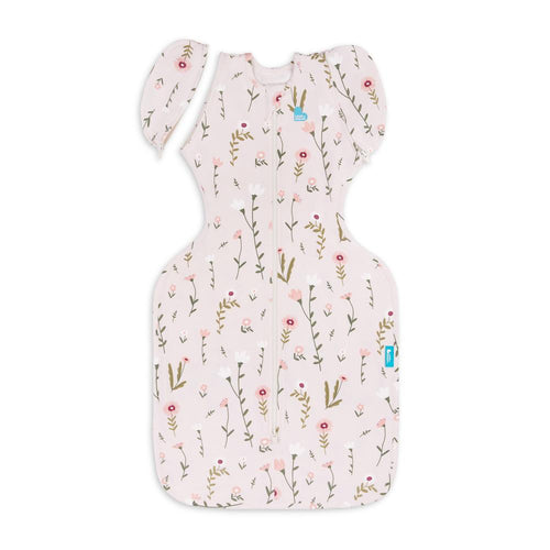 1.0 tog Swaddle Up Transition Bag Limited - Mini Posy on a white background